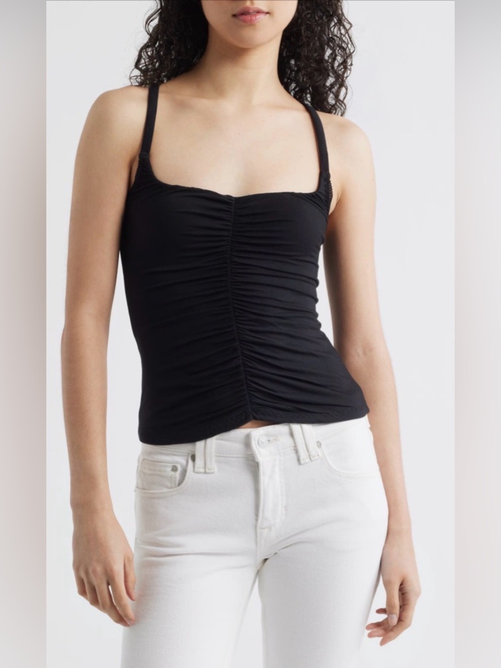 Shimmer Shimmer cami‎ NWOT black